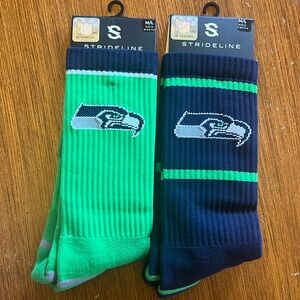 Strideline Seahawks Socks NWT